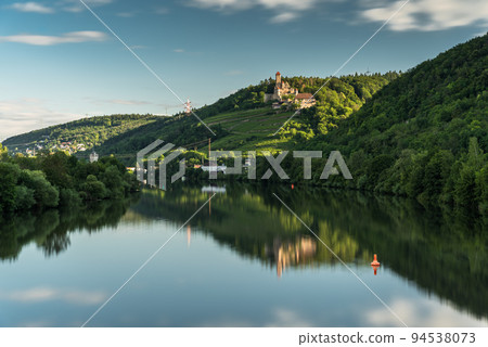 Hornberg Castle in Neckar Valley, Neckarzimmern, Baden-Wuerttemberg, Germany Hornberg Castle in Neckar Valley, Neckarzimmern, Baden-Wuerttemberg, Germany 94538073