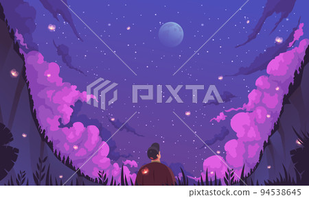 Night Sky Background 94538645