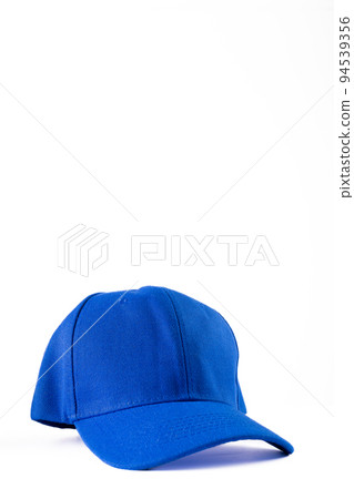 Vertical image of cotton cup lying on white surface 94539356