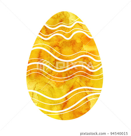 Gold Easter egg in Gold Easter egg in 94540015