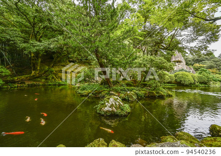 Natadera Temple grounds pond Natadera Temple grounds pond 94540236