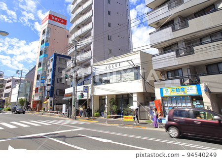 In front of Wakamatsu Kawada Station Toei Oedo Line 94540249