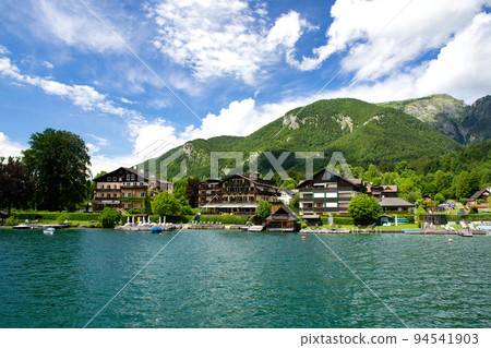 薩爾茨卡默古特湖沃爾夫岡湖畔風光 薩爾茨卡默古特湖沃爾夫岡湖畔風光 94541903