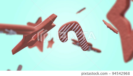 Image of gingerbread falling at christmas over white background Image of gingerbread falling at christmas over white background 94542968