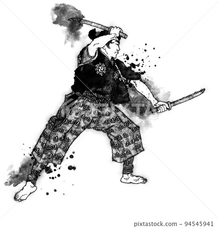 浮世繪宮本武藏水墨版 94545941