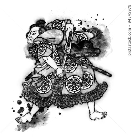 Ukiyo-e Kabuki actor 98 ink version Ukiyo-e Kabuki actor 98 ink version 94545979