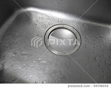 Water droplets in the sink Water droplets Wet sink Sink sink 94546038