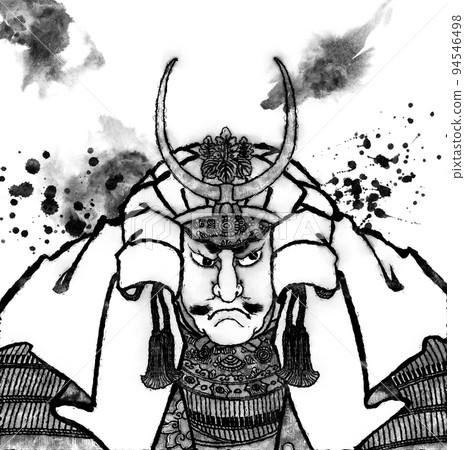 Ukiyo-e Kenshin Uesugi Part 2 ink version Ukiyo-e Kenshin Uesugi Part 2 ink version 94546498