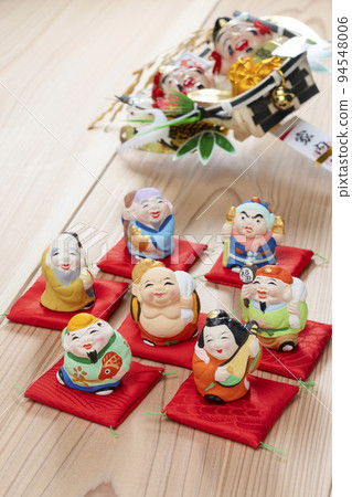 Seven Lucky God dolls Seven Lucky God dolls 94548006