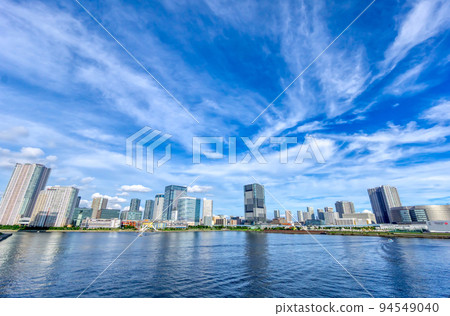 Tokyo scenery Harumi and Toyosu 94549040