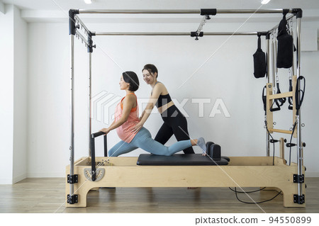Maternity Pilates training using the reformer Maternity Pilates training using the reformer 94550899