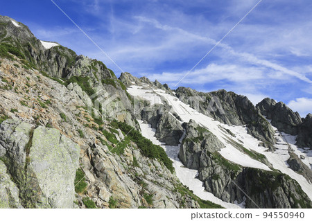 Mount Tsurugi Yatsumine rocky ridge 94550940