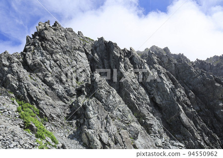 ``Rock Hall'' Mt. Tsurugi, from Bessan Ridge ``Rock Hall'' Mt. Tsurugi, from Bessan Ridge 94550962