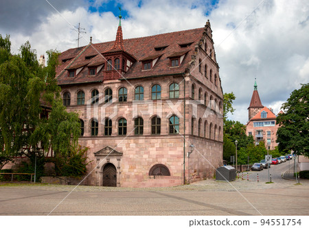 Historical part of the old town of Nuremberg, Franconia, Germany. Historical part of the old town of Nuremberg, Franconia, Germany. 94551754