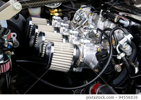 4-throttle 4AG engine with intake filter 4-throttle 4AG engine with intake filter 94556816