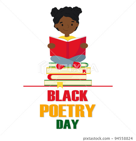 Black Poetry Day celebration banner. Black Poetry Day celebration banner. 94558824