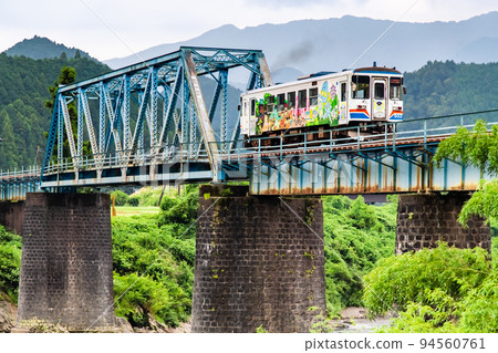 岐阜縣長良川鐵道~穿越3號長良川大橋~ 岐阜縣長良川鐵道~穿越3號長良川大橋~ 94560761