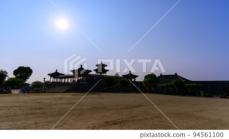 宮廷建築風格“夕陽晴空下的宮廷風光” 旅遊景點:有明之里四水孔子公園 宮廷建築風格“夕陽晴空下的宮廷風光” 旅遊景點:有明之里四水孔子公園 94561100