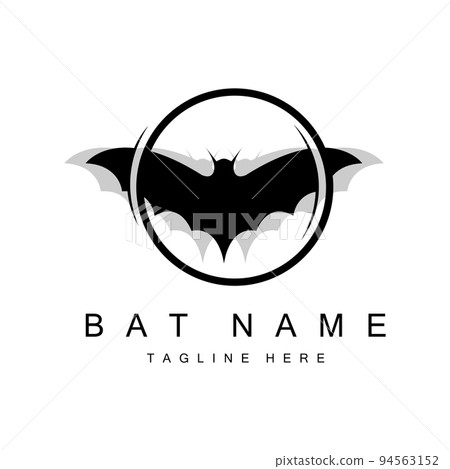 night animal halloween bat logo vector symbol night animal halloween bat logo vector symbol 94563152