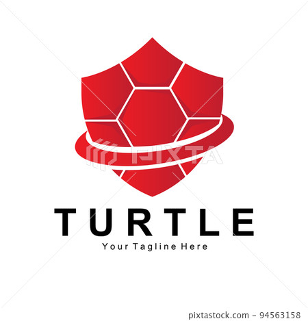 Sea Turtle Logo Design Protected Amphibian Marine Animal Icon Illustration, Vector Brand Corporate Identity 94563158
