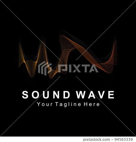 Sound waves vector illustration Sound waves vector illustration 94563339