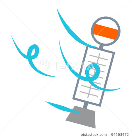 巴士站時刻表颱風 巴士站時刻表颱風 94563472