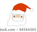 Santa Claus face illustration material 94564365