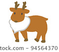 Reindeer illustration material 94564370