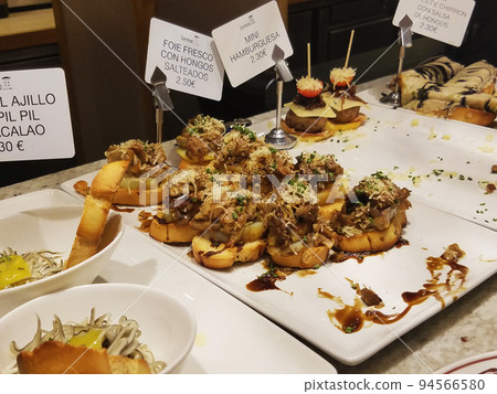 Pintxos in San Sebastian, Spain 94566580