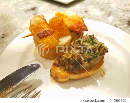 Pintxos in San Sebastian, Spain 94566581