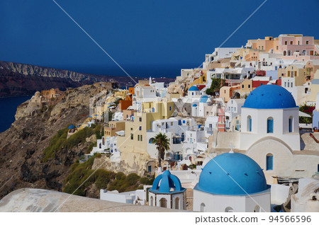 view of santorini island greece 94566596