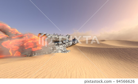墜毀的宇宙飛船 墜毀的宇宙飛船 94566626