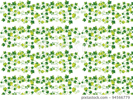 水彩風格藤蔓圖案 94566779