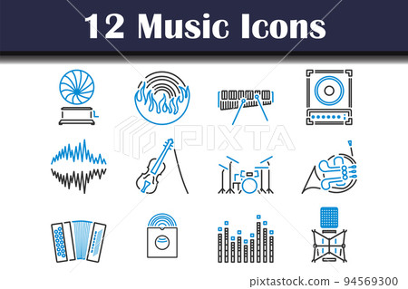 Music Icon Set Music Icon Set 94569300
