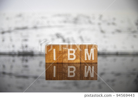 Business Image (Marketing Terms) Block Letters IBM 94569443