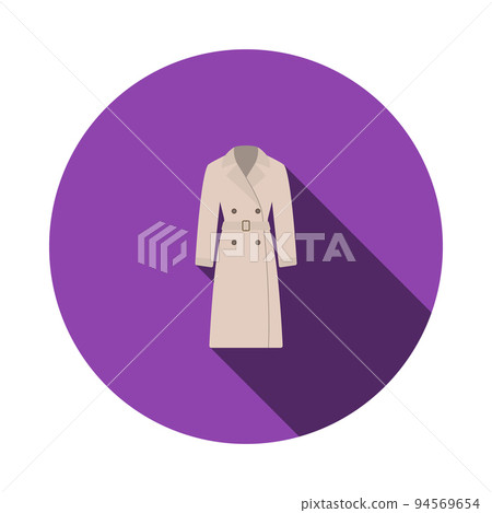 Business Woman Trench Icon Business Woman Trench Icon 94569654