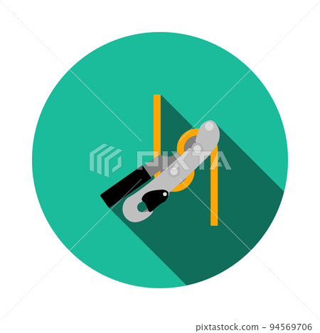 Alpinist Rope Ascender Icon Alpinist Rope Ascender Icon 94569706