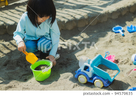 Park Children Sandbox Park Children Sandbox 94570635