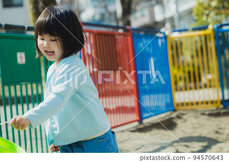 Park Children Sandbox 94570643