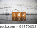 Business Image (Marketing Terms) Block Letters TBS 94570838