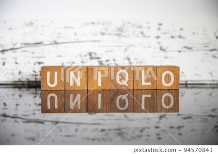 Business Image (Marketing Terms) Block Characters UNIQLO Business Image (Marketing Terms) Block Characters UNIQLO 94570841