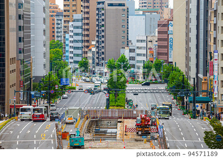 2022年9月至廣島站前通稻荷町十字路口的建築物群 94571189