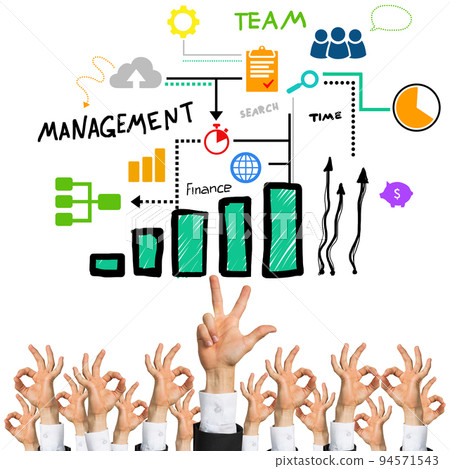 Business and teamwork concept 94571543