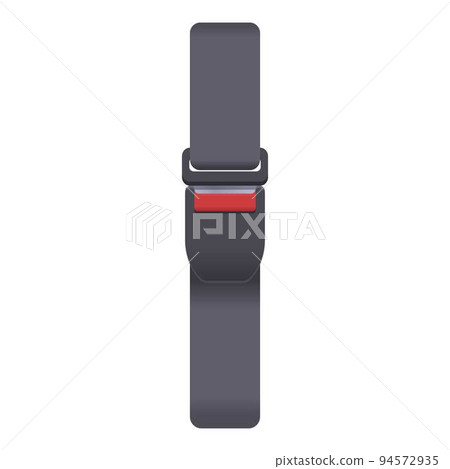 Drive seatbelt icon cartoon vector. Car belt. Accident auto Drive seatbelt icon cartoon vector. Car belt. Accident auto 94572935