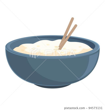 Japan rice icon cartoon vector. Japanese food. Tempura cuisine Japan rice icon cartoon vector. Japanese food. Tempura cuisine 94573131