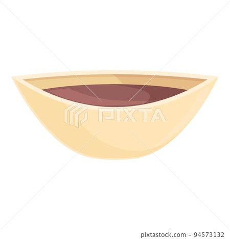Japanese soup icon cartoon vector. Japan food. Cuisine rice Japanese soup icon cartoon vector. Japan food. Cuisine rice 94573132