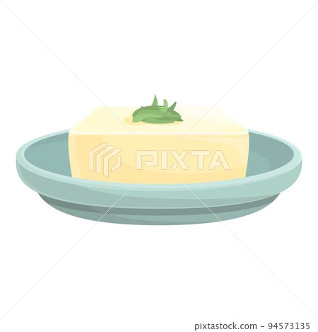 Japan butter icon cartoon vector. Asian food. Restaurant rice Japan butter icon cartoon vector. Asian food. Restaurant rice 94573135