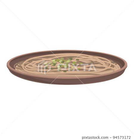 Pasta menu icon cartoon vector. Japan food. Oden cuisine Pasta menu icon cartoon vector. Japan food. Oden cuisine 94573172