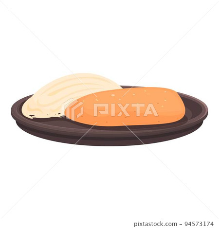 Asian food icon cartoon vector. Japan soup. Cuisine tempura Asian food icon cartoon vector. Japan soup. Cuisine tempura 94573174