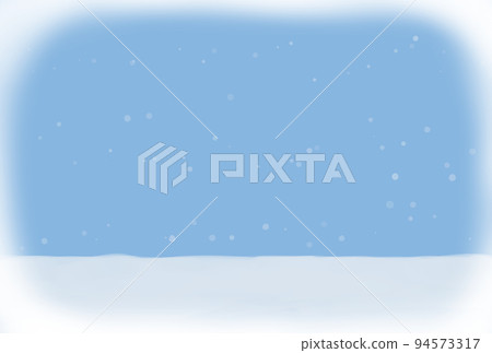 飄落的雪花背景 94573317